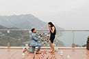 Ravello Wedding Proposal Private Terrace Hotel Bonadies Amalfi Coast Sea view Proposal