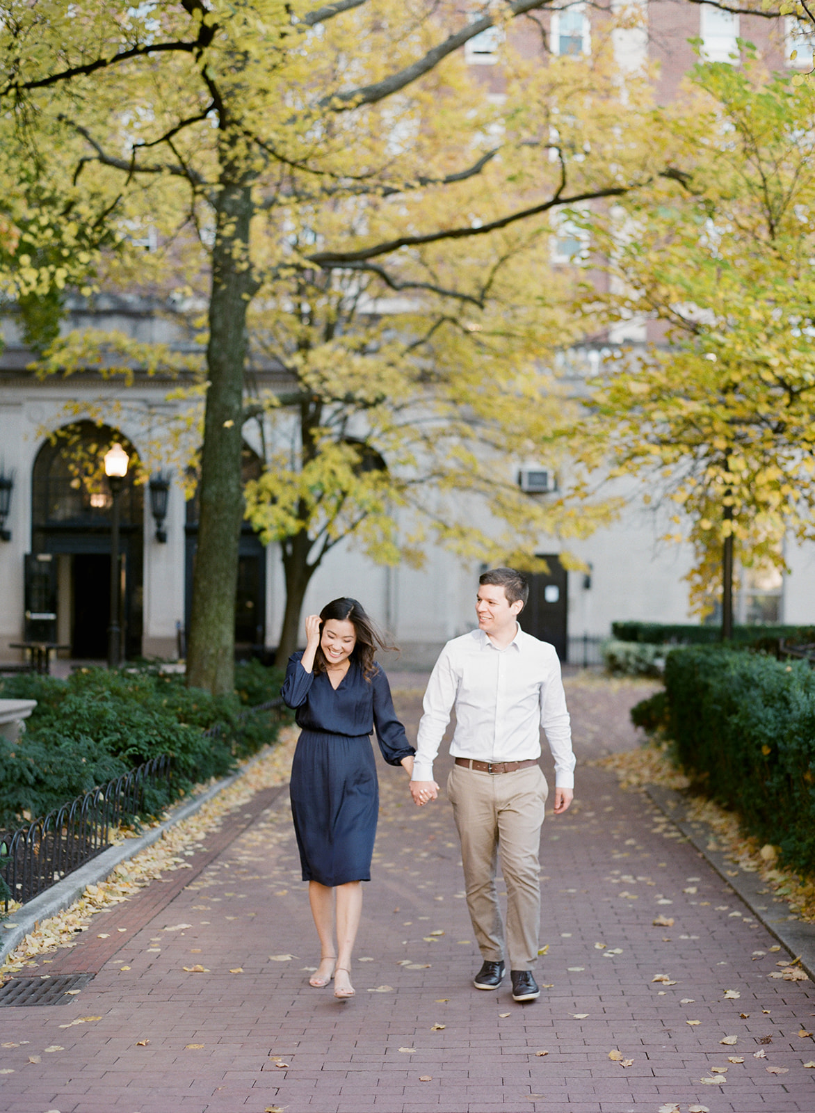 NYC Wedding Photographer Columbia University Engagement Session