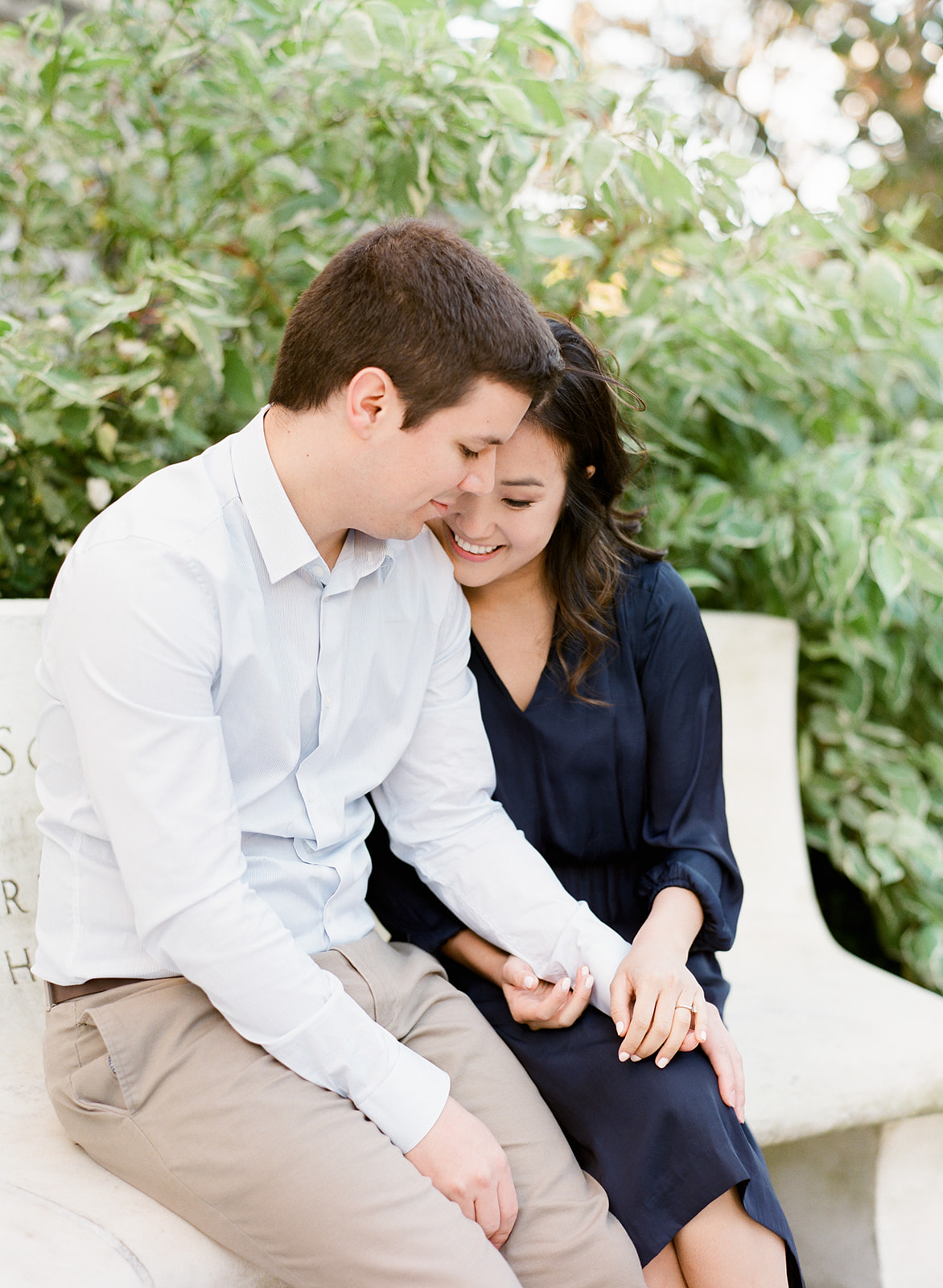 NYC Wedding Photographer Columbia University Engagement Session