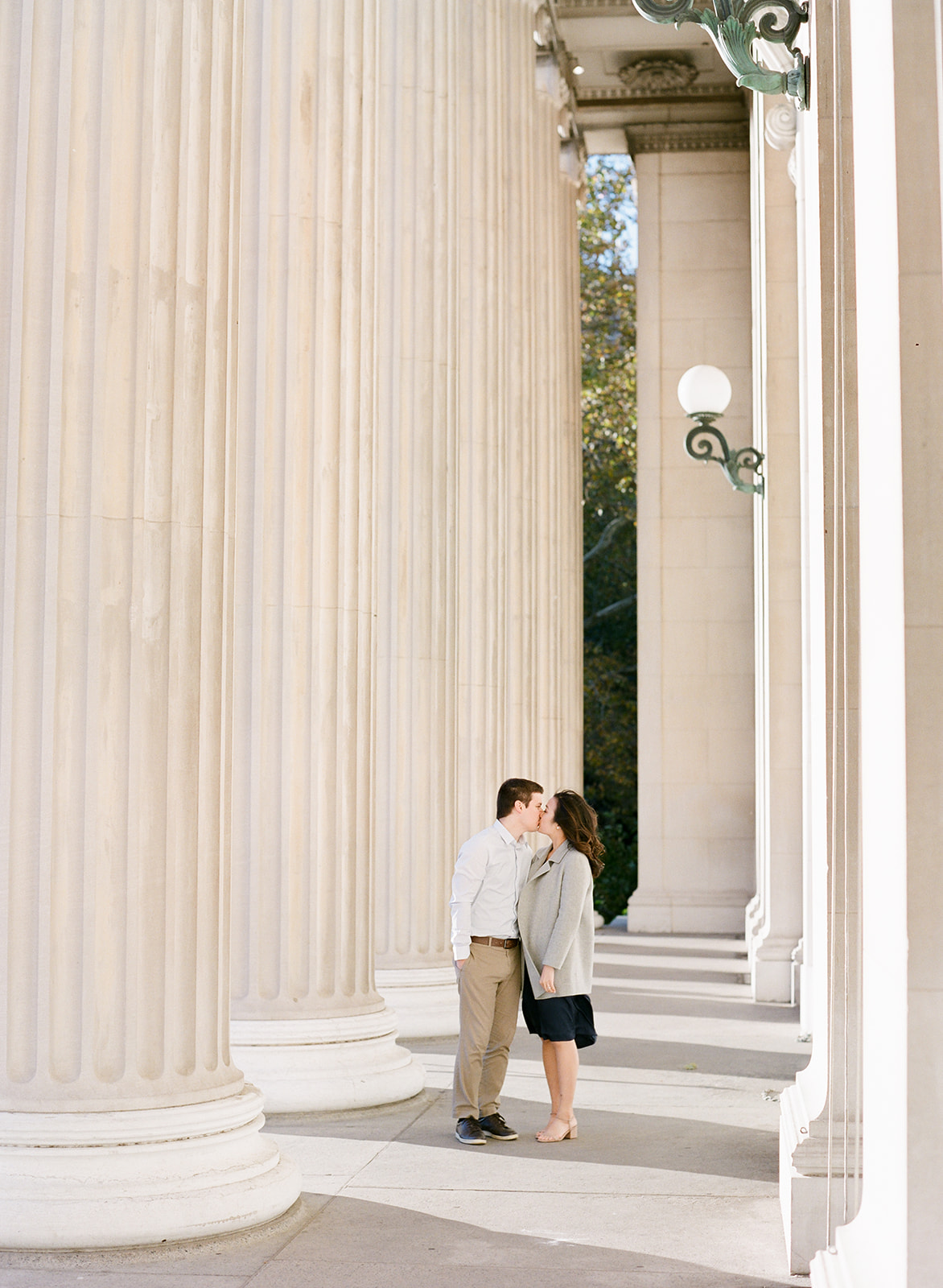 NYC Wedding Photographer Columbia University Engagement Session