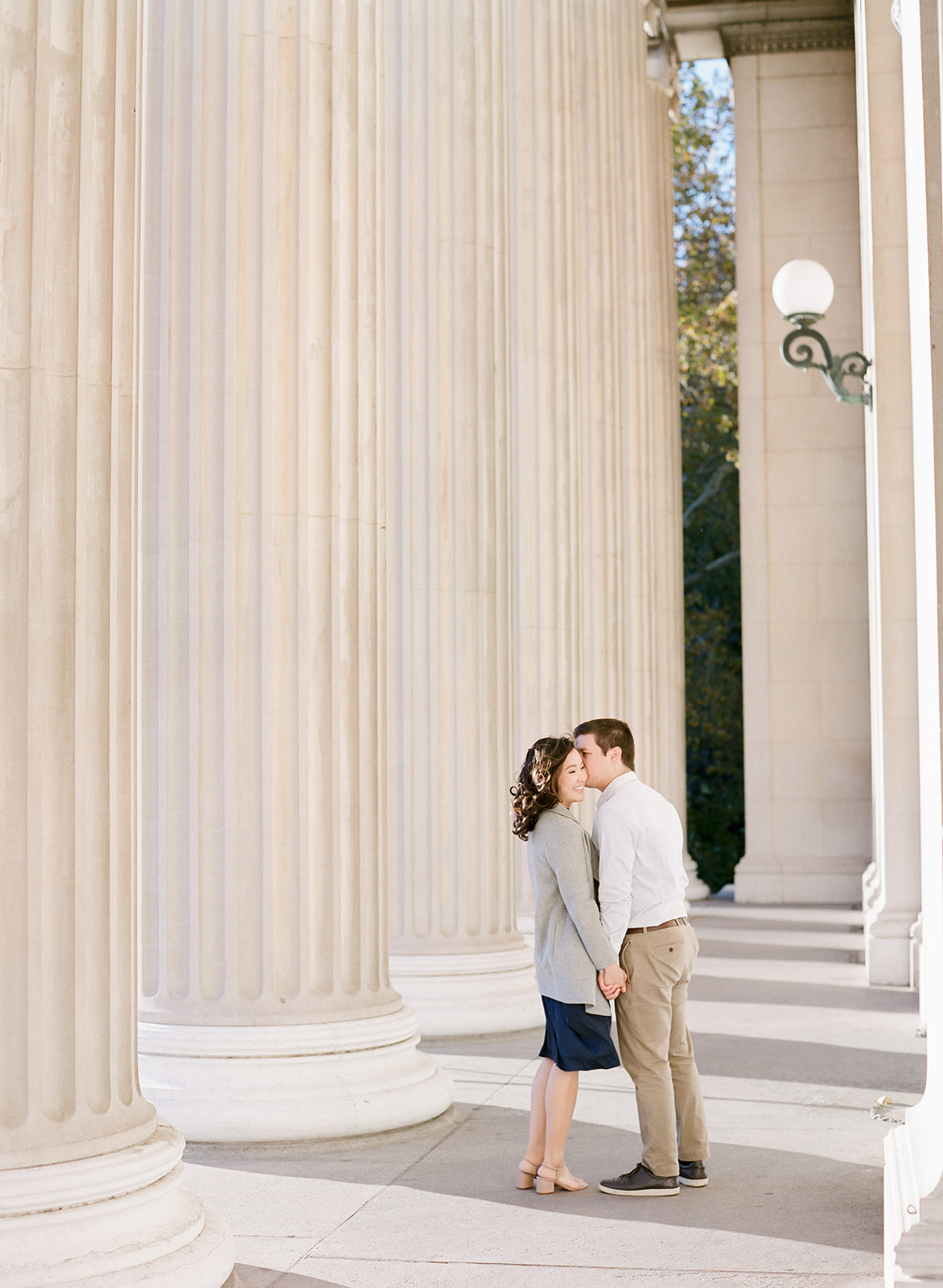 NYC Wedding Photographer Columbia University Engagement Session