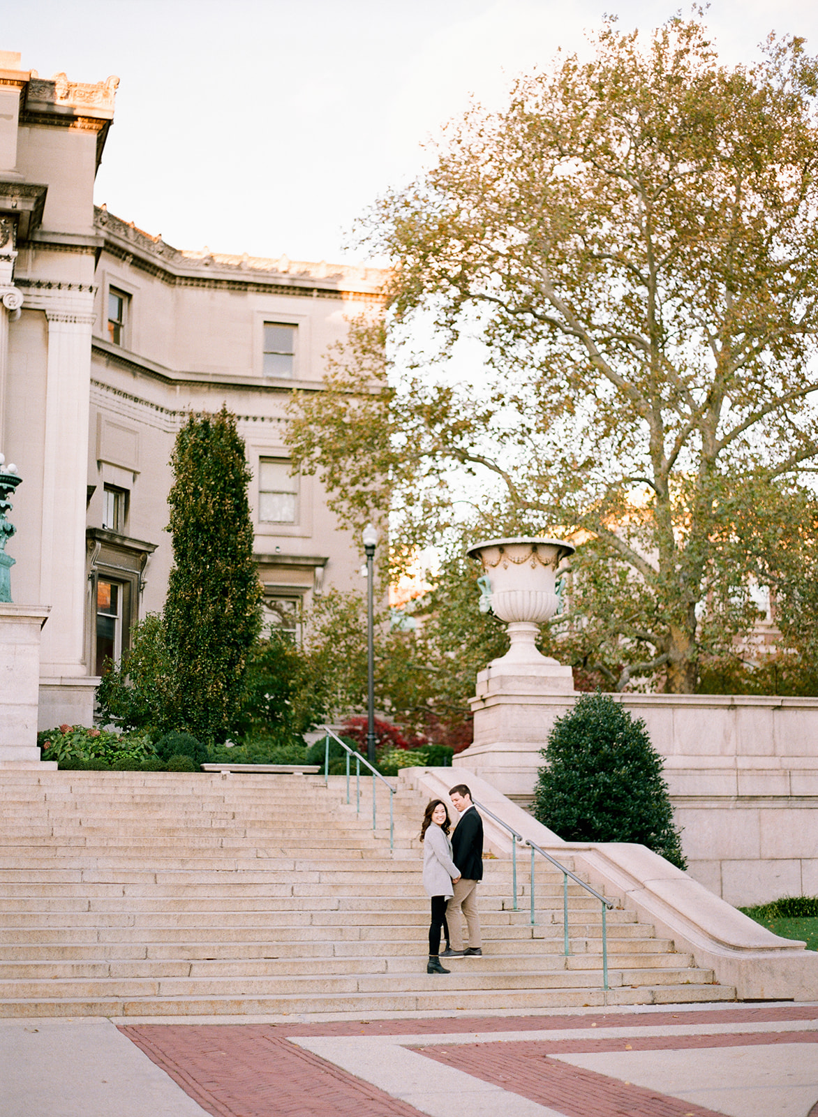 NYC Wedding Photographer Columbia University Engagement Session
