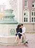 NYC Wedding Photographer Columbia University Engagement Session